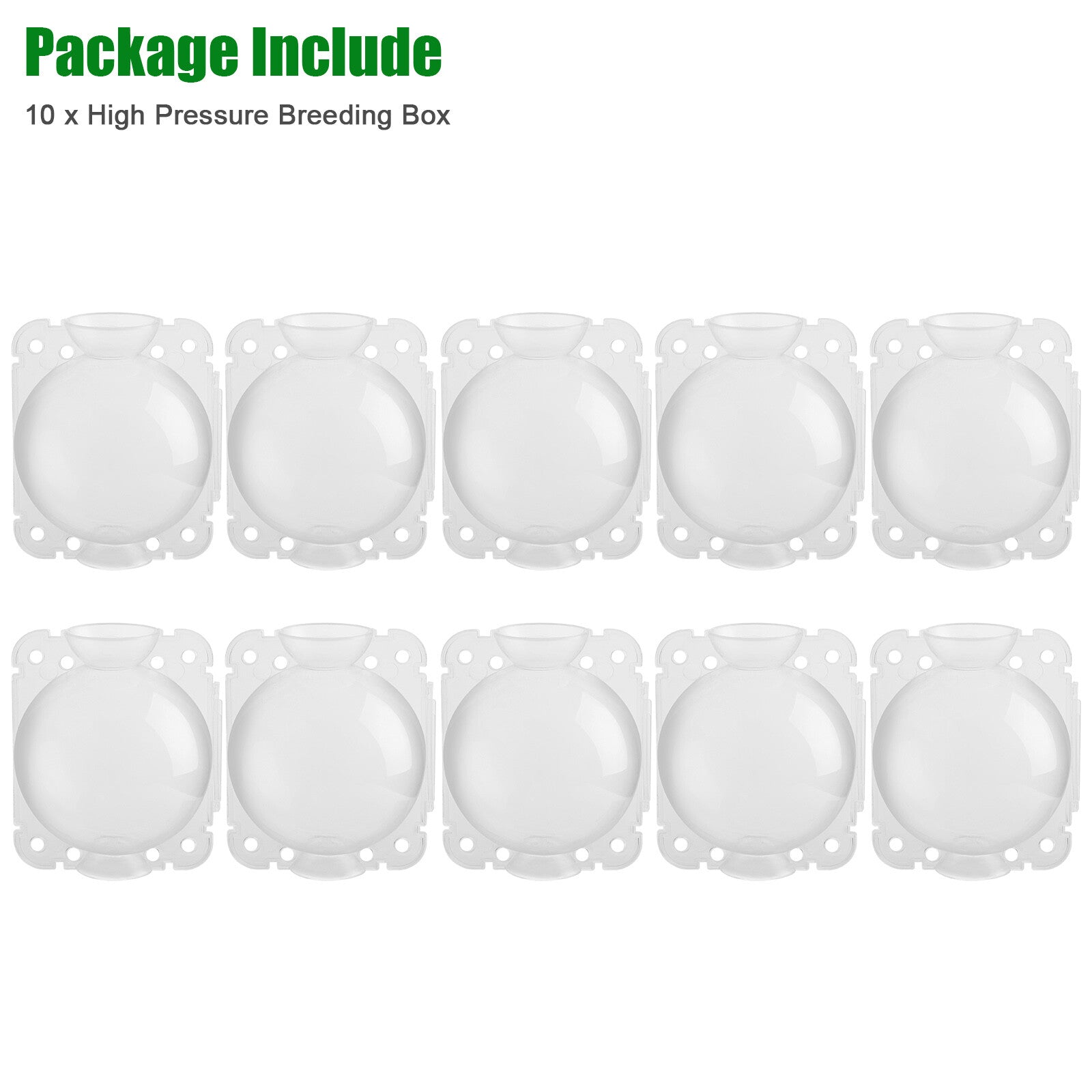 10PCS Reusable Plant Root Growing Box Air Layering Pods High Pressure Grafting Box