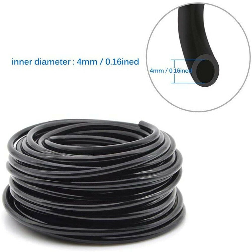 Drip Irrigation System Plant Timer Self Garden Watering Spray Hose Kit 100Ft/30M