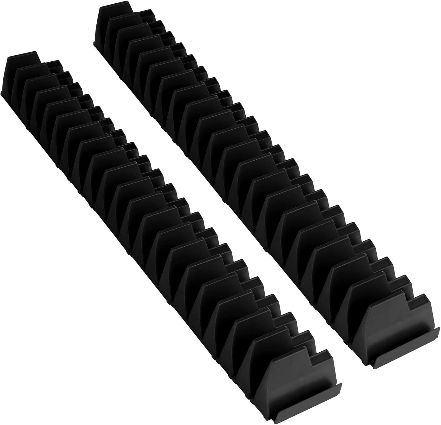 40X Magnetic Modular Wrench Organizer Compact Tool Storage Slots Hold Tools SAE