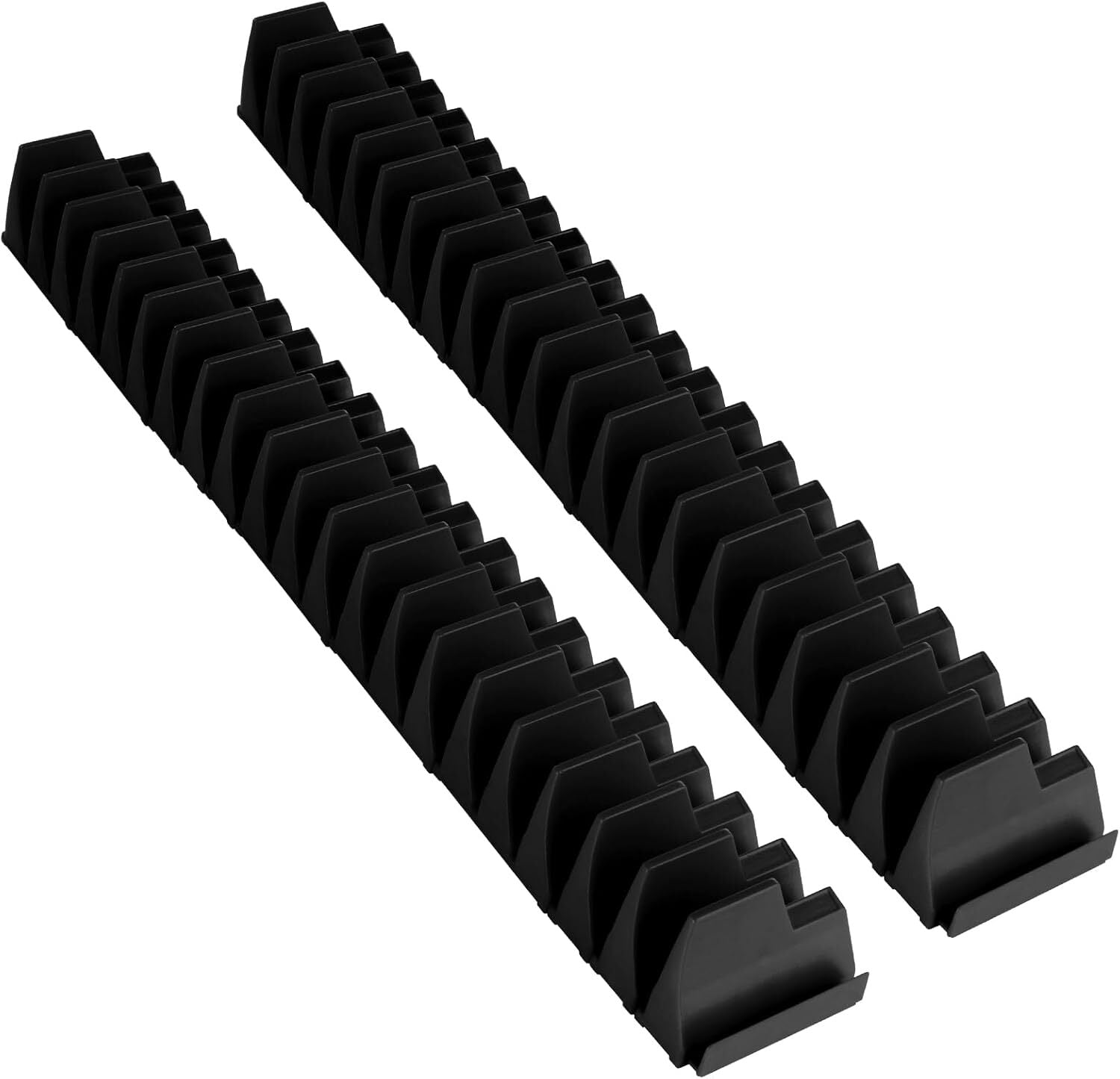 40X Magnetic Modular Wrench Organizer Compact Tool Storage Slots Hold Tools SAE