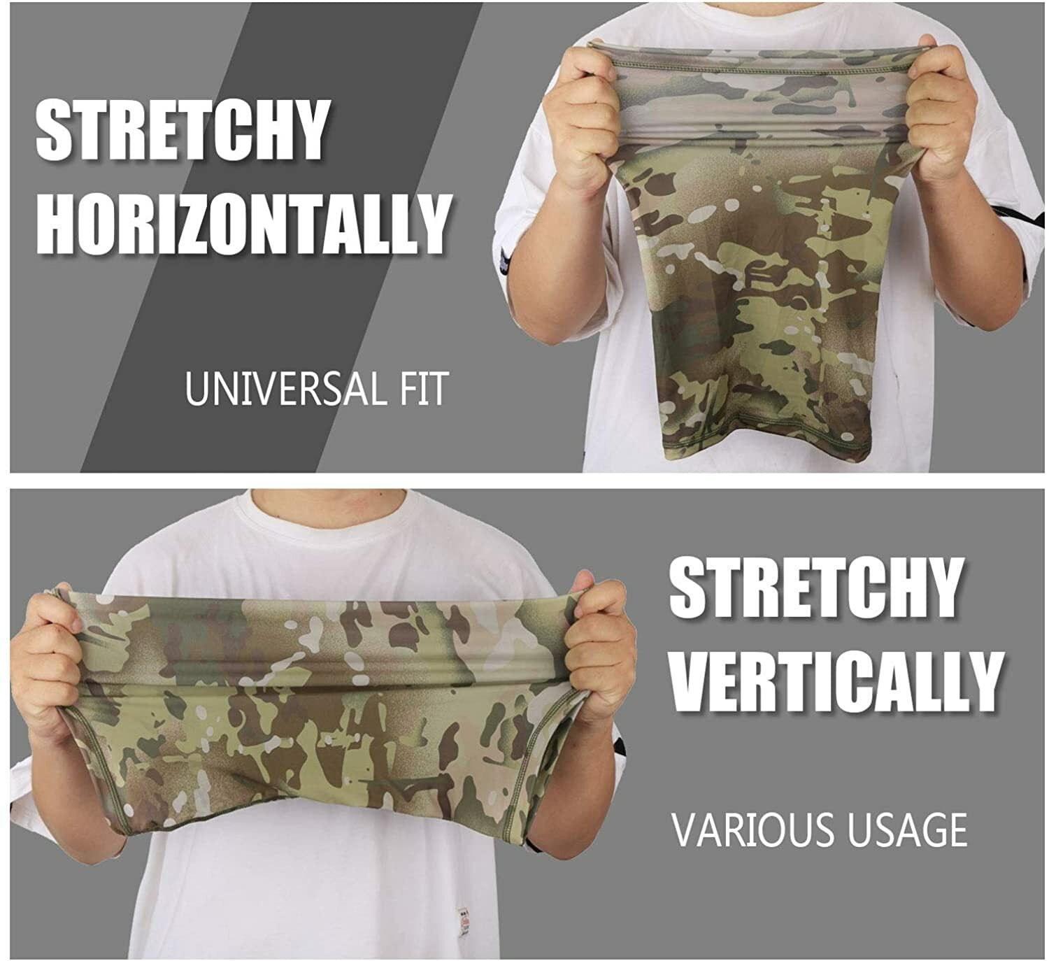 Neck Gaiter Cooling Face Mask Balaclava UV Protection Breathable Bandana Scarf