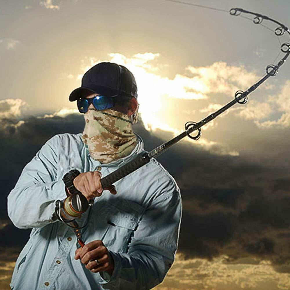 Neck Gaiter Cooling Face Mask Balaclava UV Protection Breathable Bandana Scarf