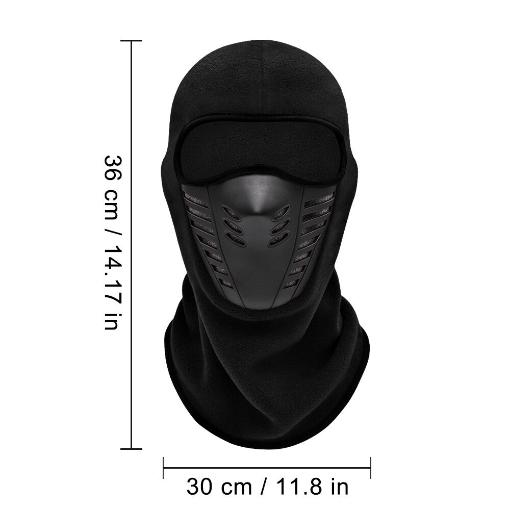 Winter Balaclava Ski Full Face Mask Windproof Fleece Neck Warm for Cold Weather