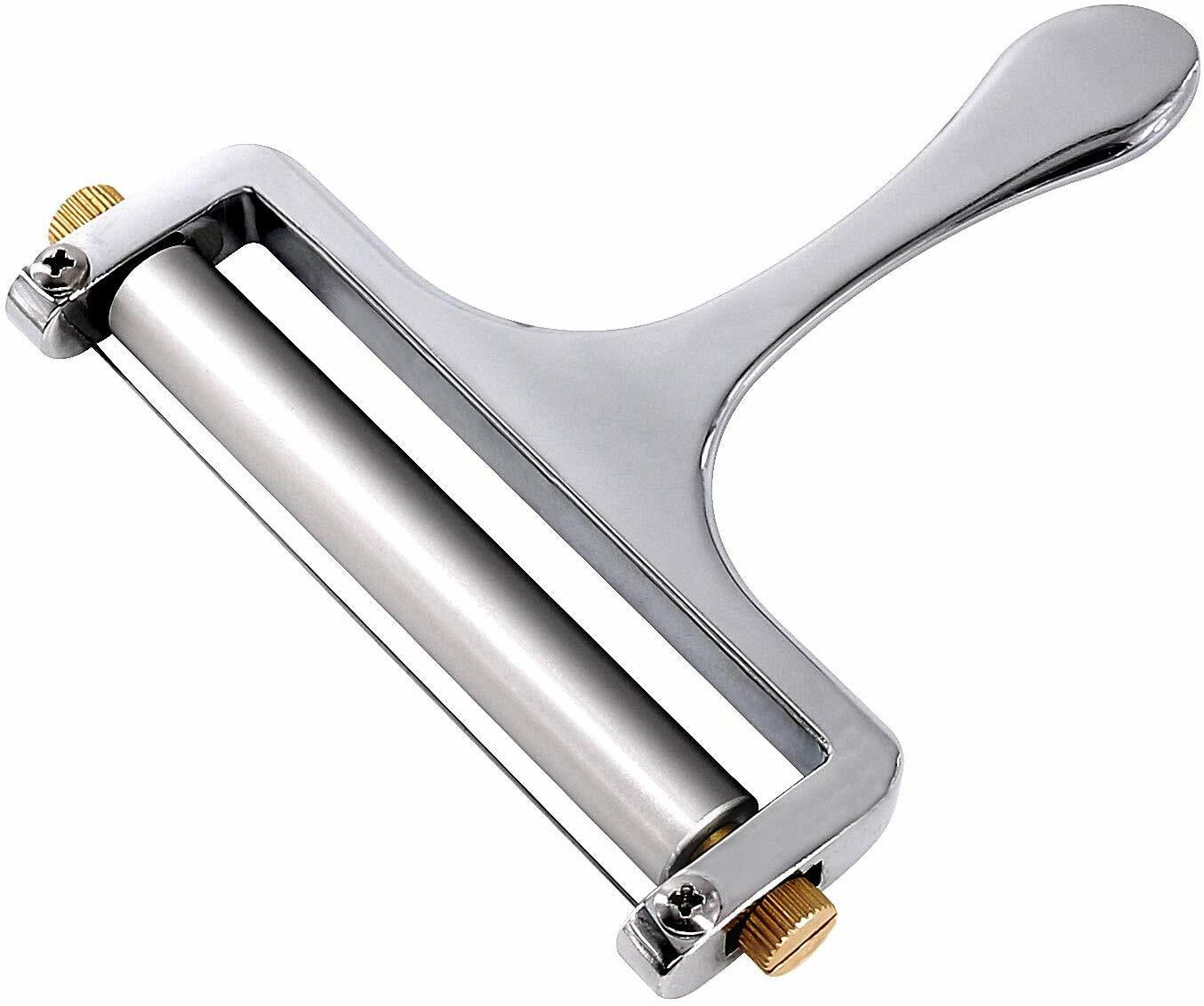 Stainless Steel Cheese Slicer Adjustable Thickness Wire Cheese Cutter Perfectly