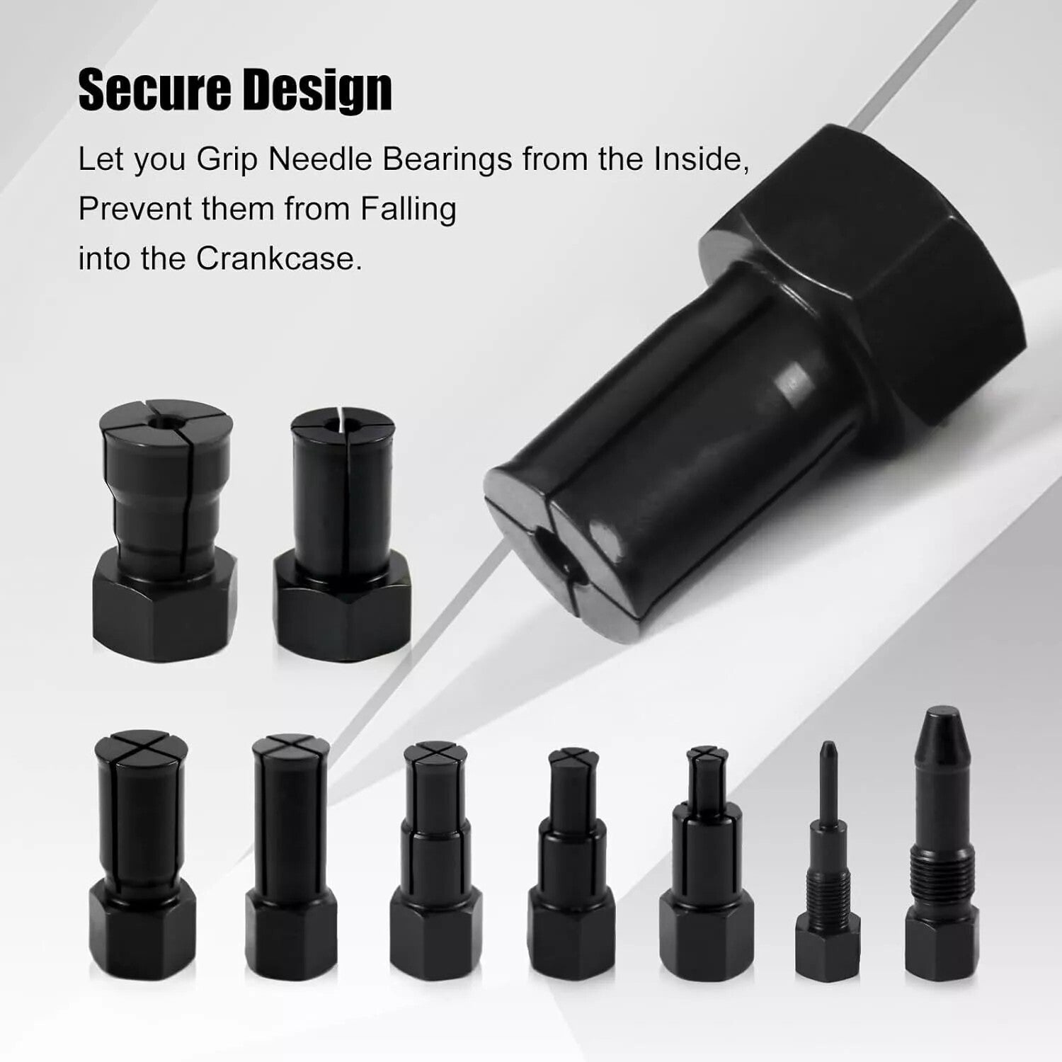 Heavy Duty 8–25mm Blind Hole Bearing Puller Set – Internal Bearing Removal Tool Kit for Motorcycles & ATVs