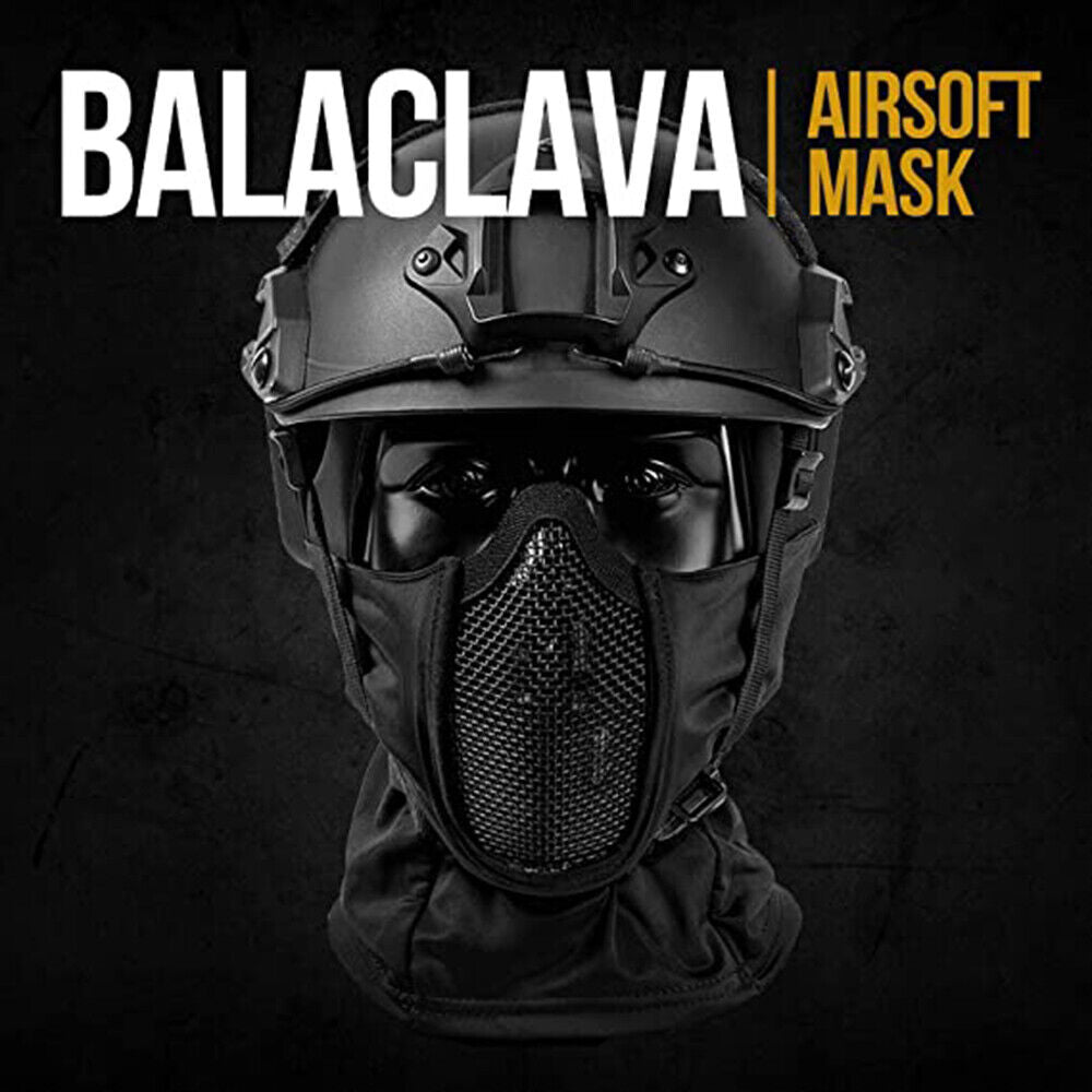Balaclava Full Face Mask UV Protection Ski Sun Hood Cover 