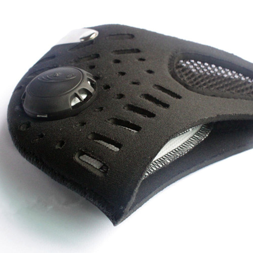 Activated Charcoal Filter Outdoor Sports Mask Mouth Windproof Warmth Face Mask