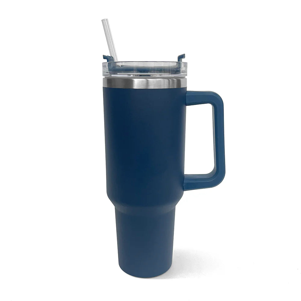 40 Oz Tumbler Stainless Steel Vacuum Insulated Tumbler with Lid and Straw Gift