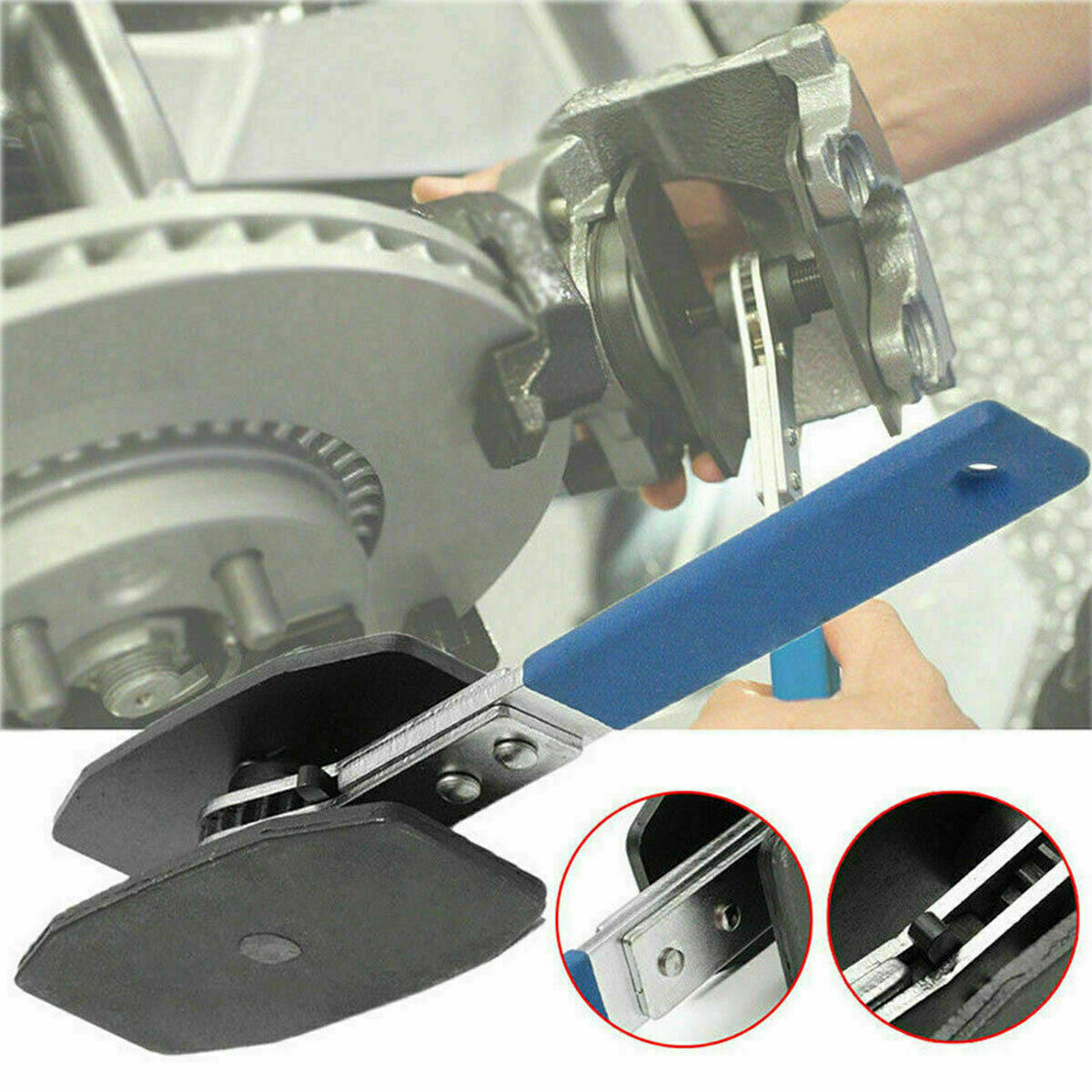 Ratchet TOOL for Brake-Piston Single Twin Quad Pistons Install Tool,  Car Accessories AA