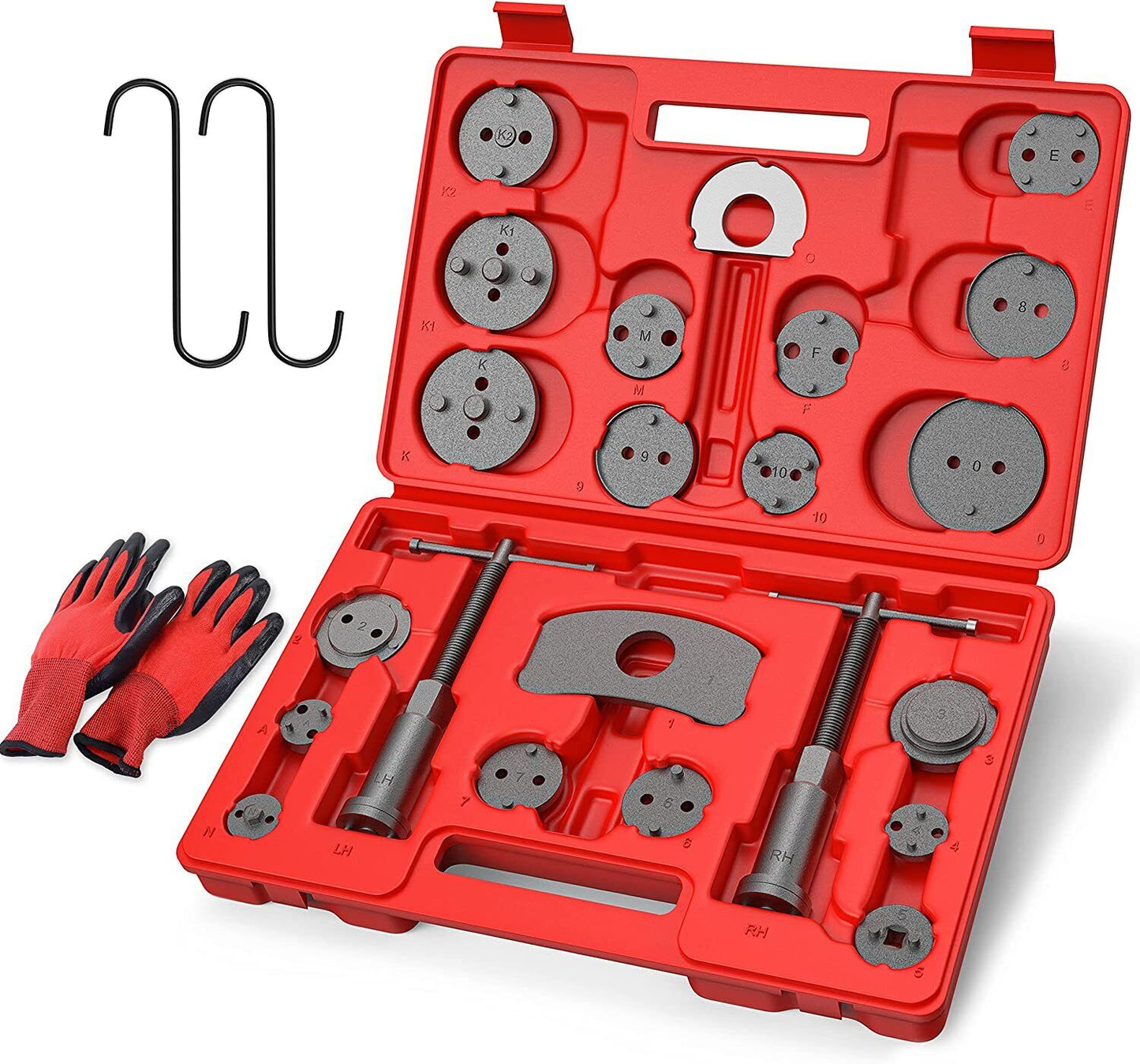 Universal Brake Caliper Rewind Tool Set (27pcs) – Wind Back & Reset Kit