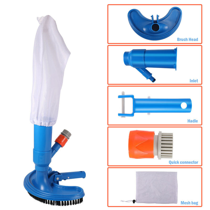 Swimming Pool Spa Suction Vacuum Head Cleaner Cleaning Kit Accessories Tool