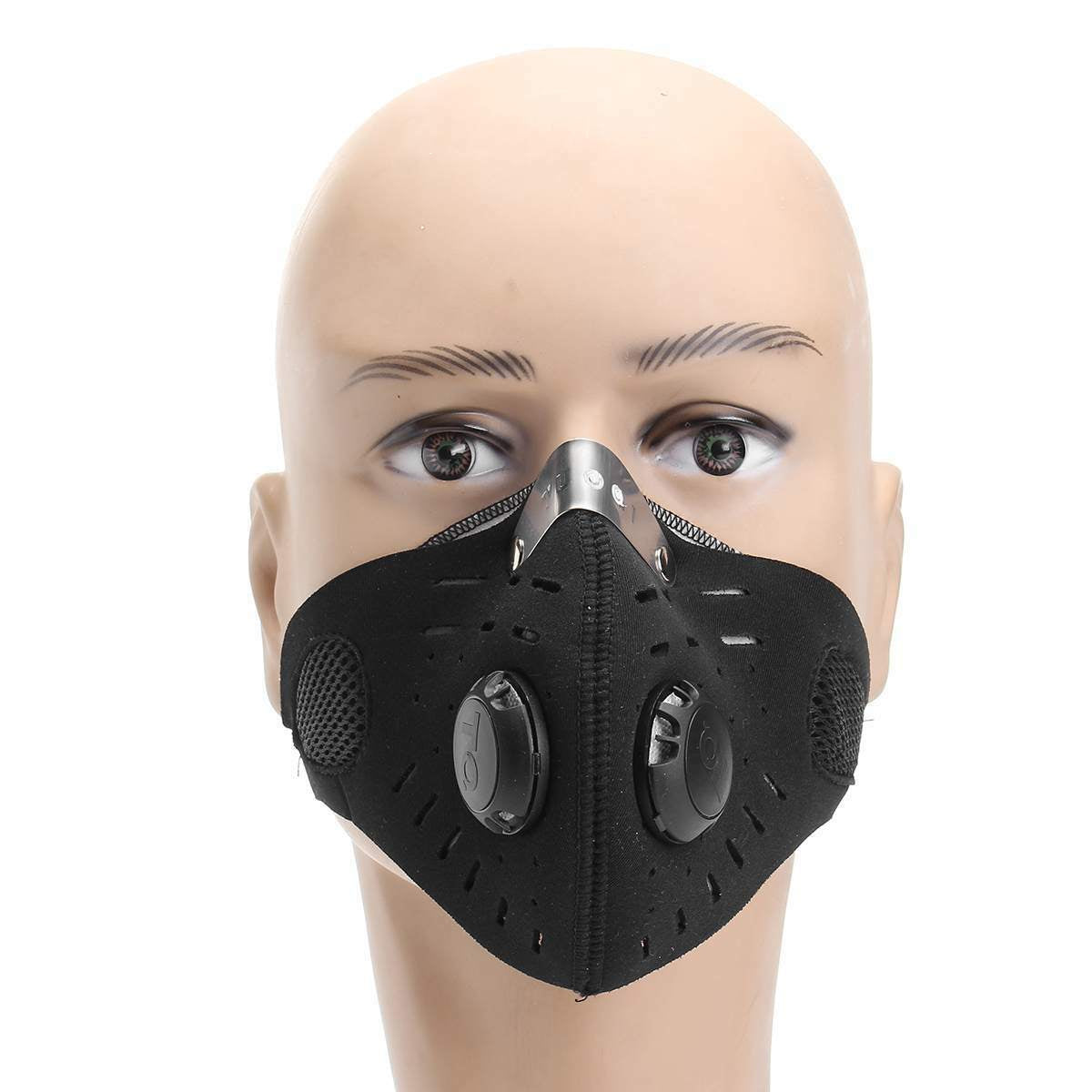 Activated Charcoal Filter Outdoor Sports Mask Mouth Windproof Warmth Face Mask