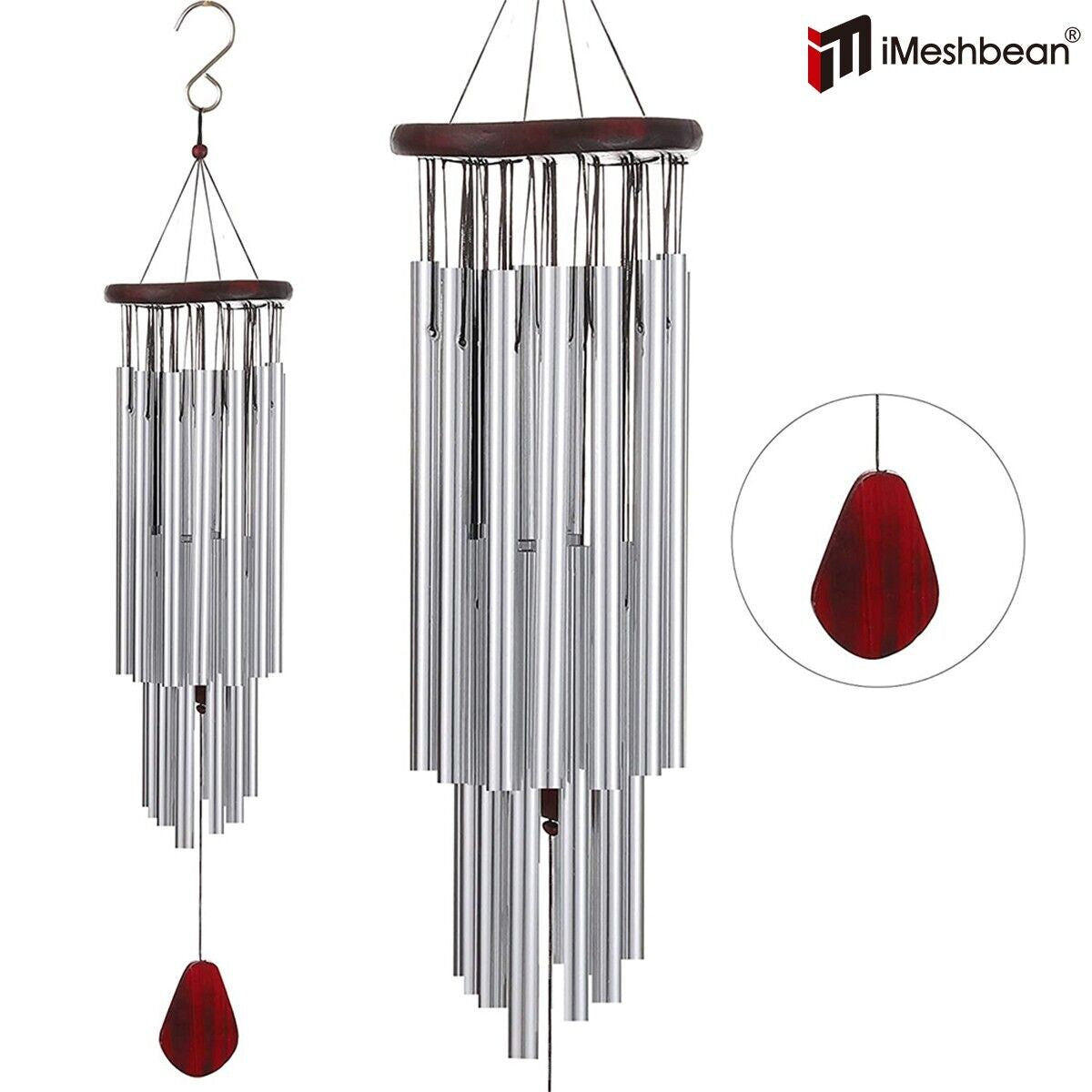 Large 27 Tubes Windchime Chapel Bells Wind Chimes Outdoor Garden Home Decor Gift