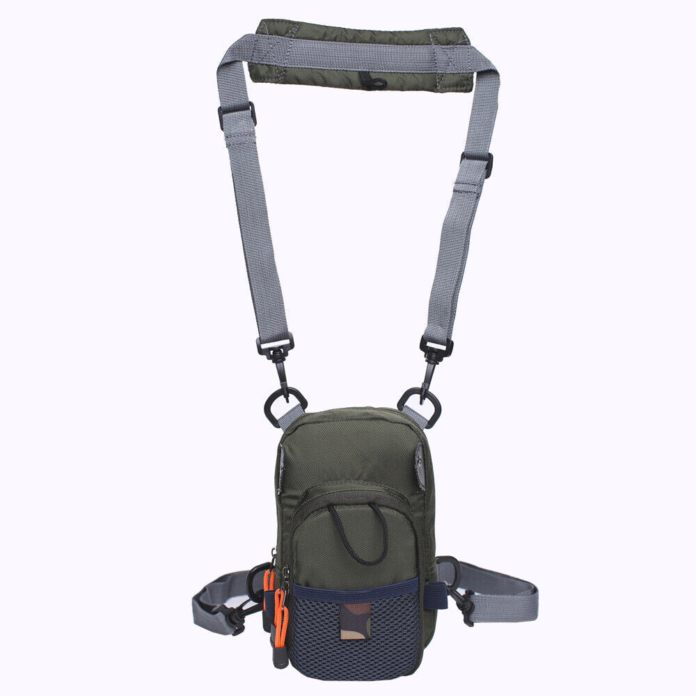Tackle Bag Chest Bag Outdoor Sports Waist Pack for Fly Fishing