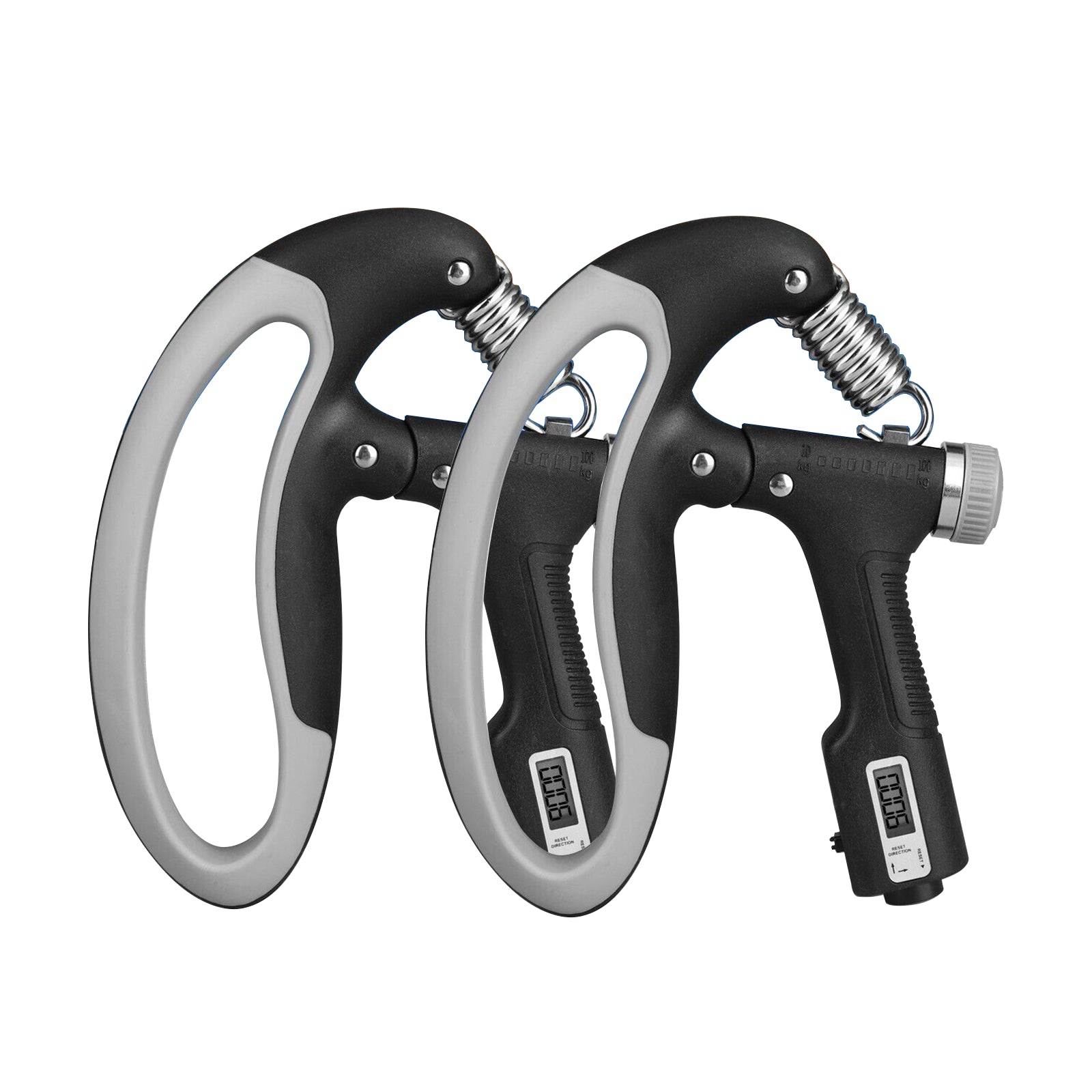 Hand Grip Strength Power Trainer Gripper Strengthener Adjustable Gym Exerciser