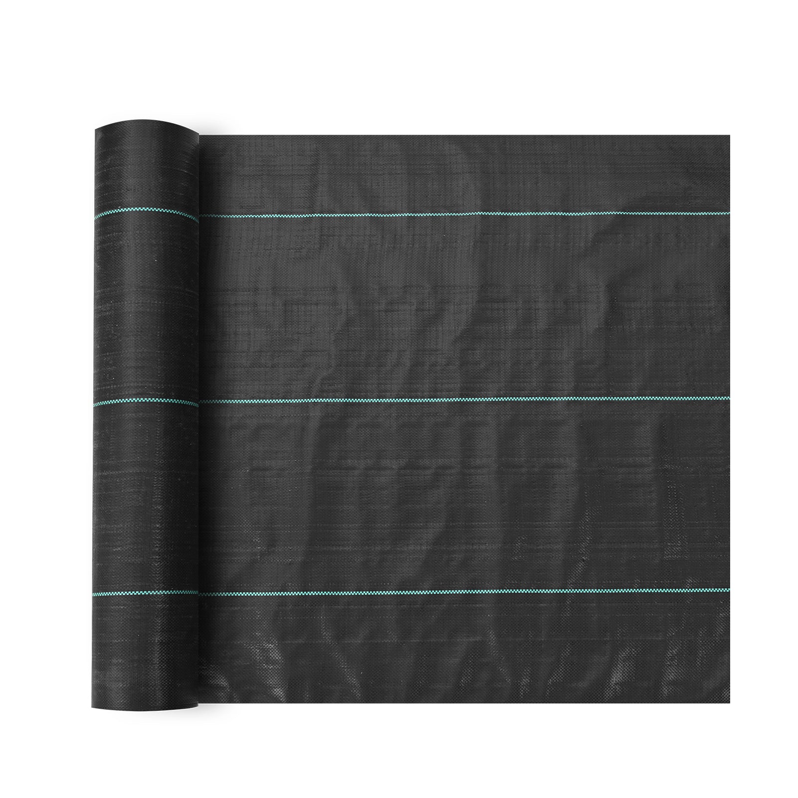 Heavy-Duty Weed Barrier Fabric – 3.2oz Woven Landscape Ground Cover (3x50ft / 3x100ft)