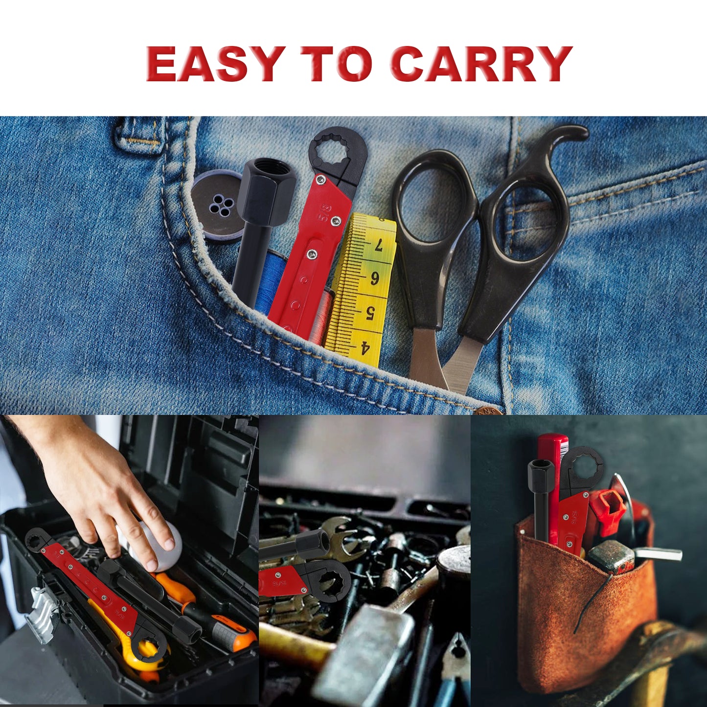 Angle Stop Wrench Kit – Multi-Function Plumbing Tool for Valve & Supply Line Removal
