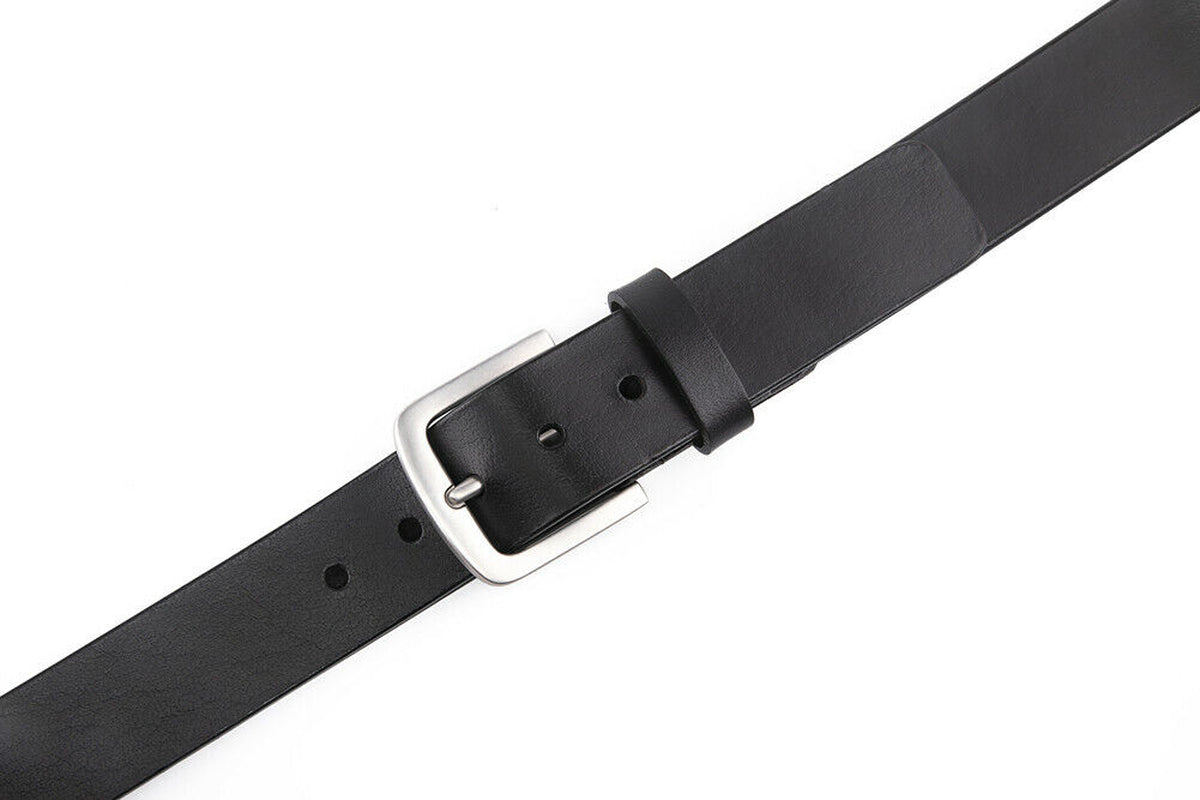 Men’S Belts Full Grain Genuine Leather Casual Dress Jeans Belts for Men