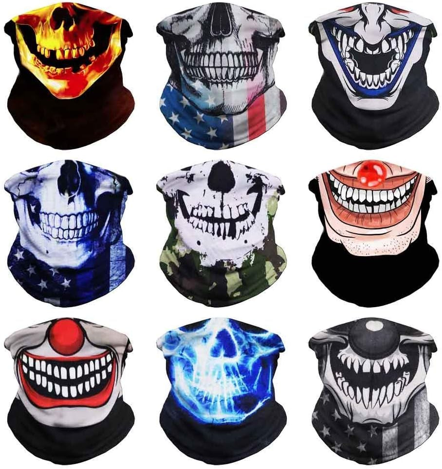 Headwear Bandana Head Wrap Cooling Face Scarf Mask Neck Warmer Balaclava for Sports