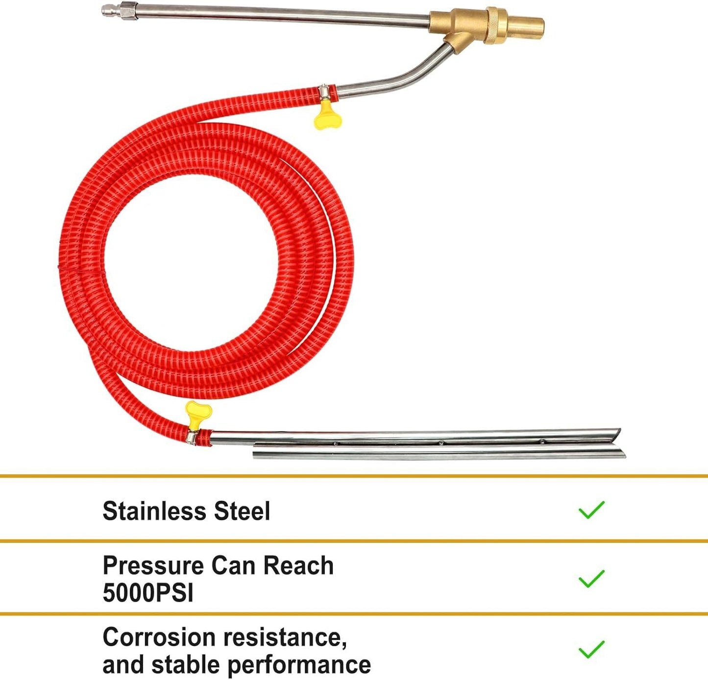 Sandblasting Wet Abrasive Sandblaster Attachment Kit for Pressure Washer Blaster