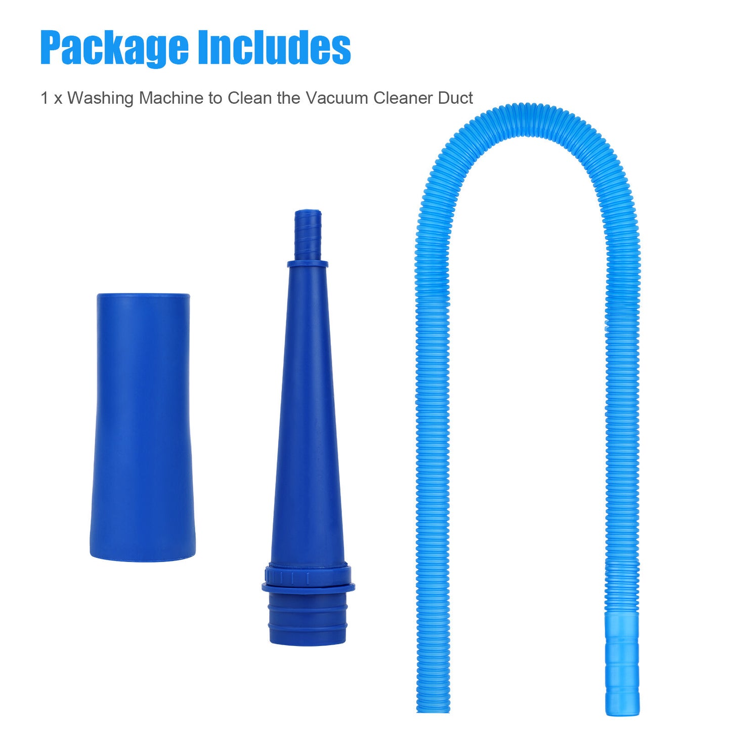 Dryer Vent Cleaner Kit Vacuum Hose Attachment Brush Lint Remover Power Washer