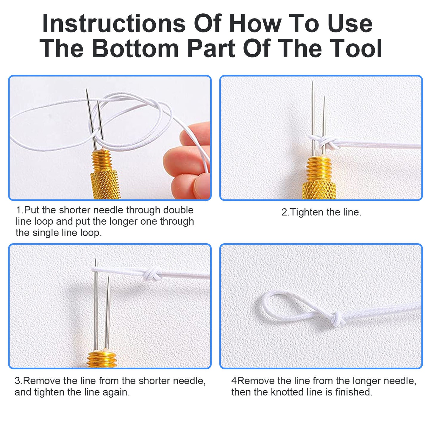 Fishing Knot Quick Tying Tool Line Clipper Snip Hook Nipper Tie Knotter Outdoor Multifunction Fishing Hook Knot Tying Tool Compact & Durable Hook Remover and Line Knotter