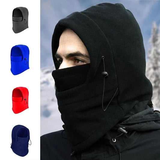 Windproof Fleece Neck Winter Warm Balaclava Ski Full Face Mask for Cold Weather