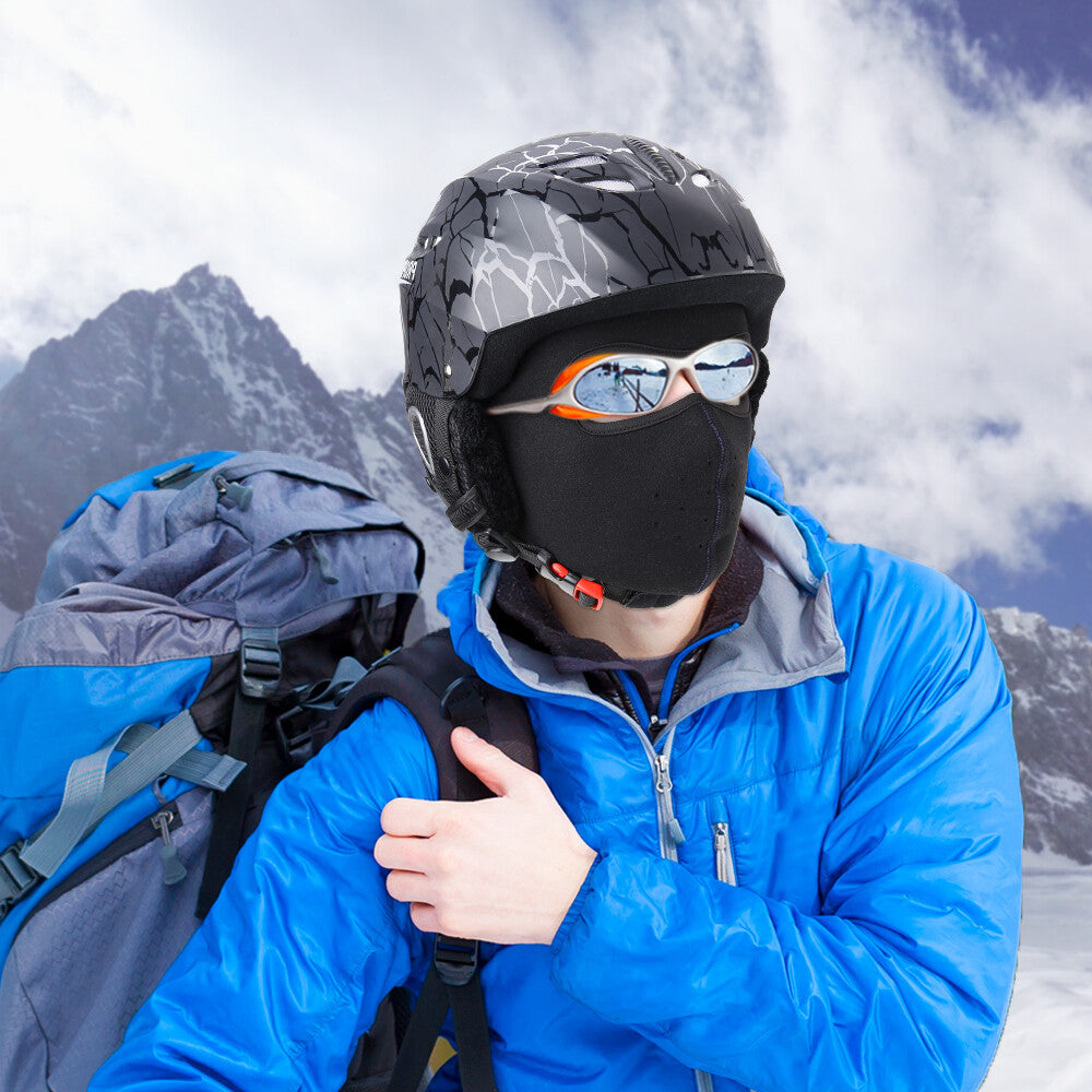 Winter Thermal Windproof Ski Mask Balaclava Fleece Full Face Mask for Men Women