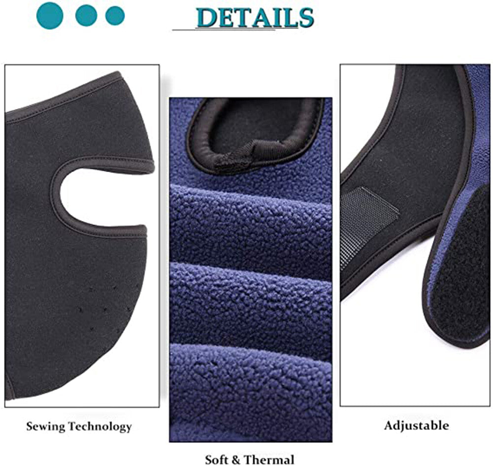 Winter Thermal Windproof Ski Mask Balaclava Fleece Full Face Mask for Men Women