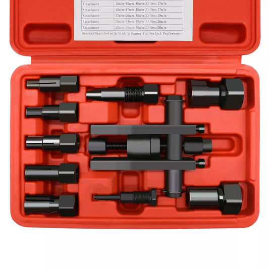 Heavy Duty 8–25mm Blind Hole Bearing Puller Set – Internal Bearing Removal Tool Kit for Motorcycles & ATVs