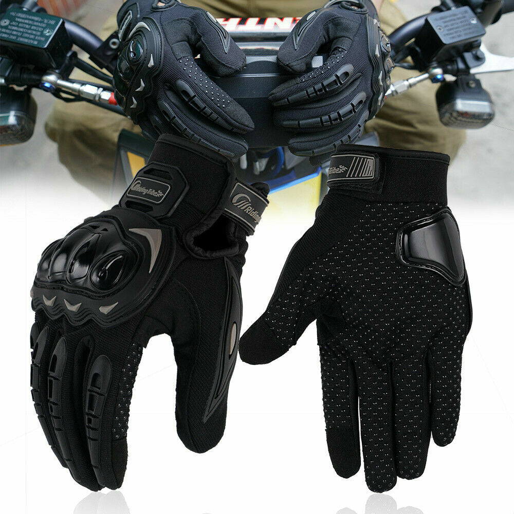 Motorcycle Gloves for Men Women Full Finger Touchscreen Motorbike Riding Gloves
