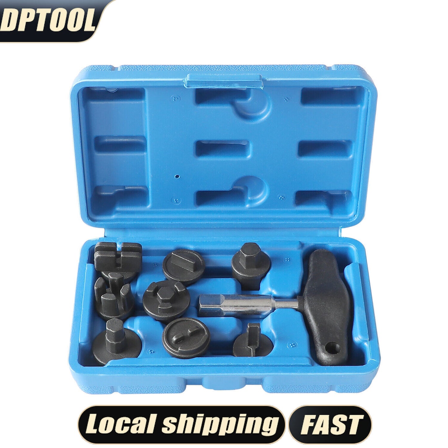 Cal Van Tools 38200 9 Piece Plastic Oil Pan Drain Plug Tool Set