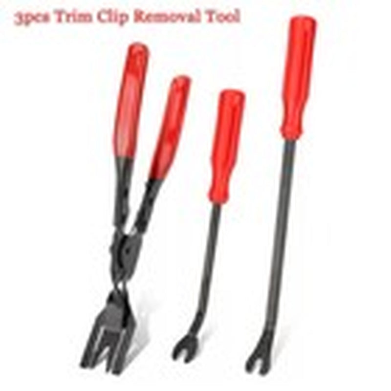 3PCS Auto Trim Clip Remover Tool Removal Pliers Fastener Door Panel Retainer New