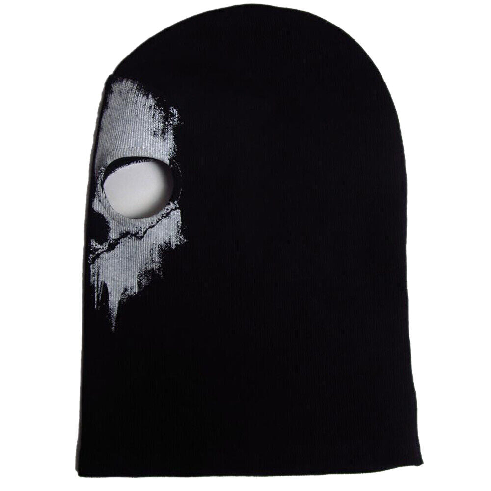 Motorcycle Game Balaclava Hood Ghost Skull Full Face Cover CS Halloween Mask