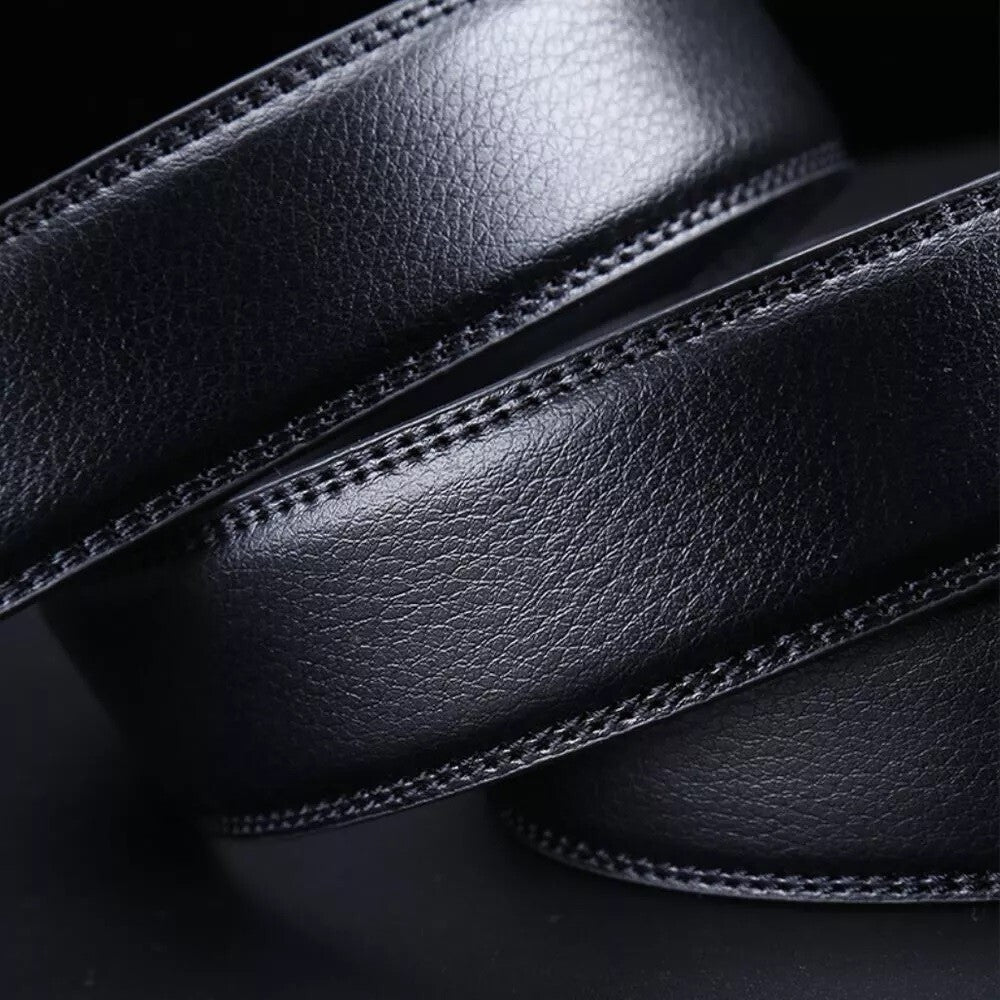 Men'S Ratchet Belt Genuine Leather Mens Belt with Slide Ratchet Belts for Men
