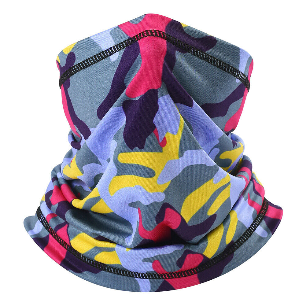 Neck Gaiter Cooling Face Mask Balaclava UV Protection Breathable Bandana Scarf