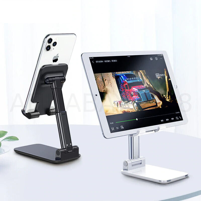 Adjustable Phone Tablet Desktop Stand Desk Holder Mount Cradle for Iphone Ipad