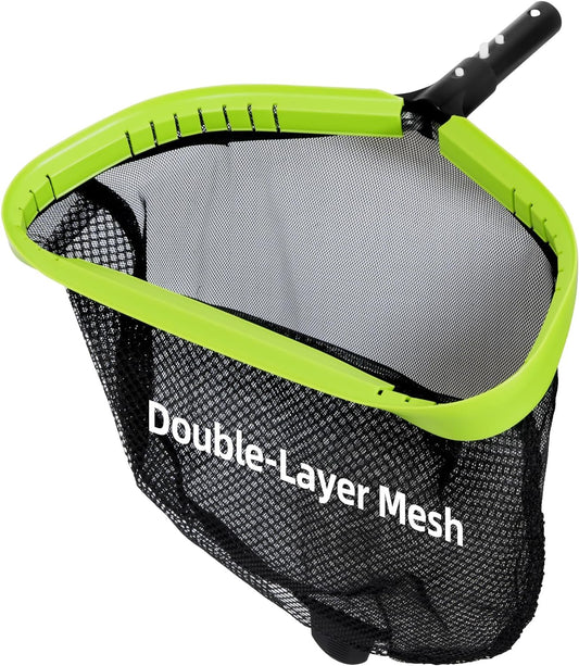 Poll Net Heavy Duty Aluminum Frame Swimming Pool Leaf Skimmer Nets for Cleaning