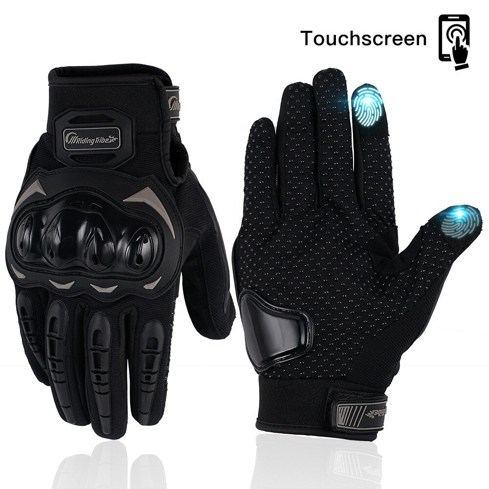 Motorcycle Gloves for Men Women Full Finger Touchscreen Motorbike Riding Gloves