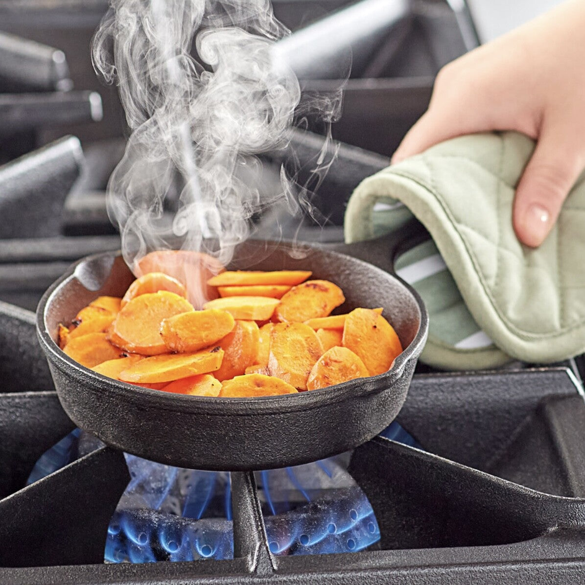 Heavy Duty Pre-Seasoned Cast Iron Skillet Pan 6”, 8”, or 10.25 Inch