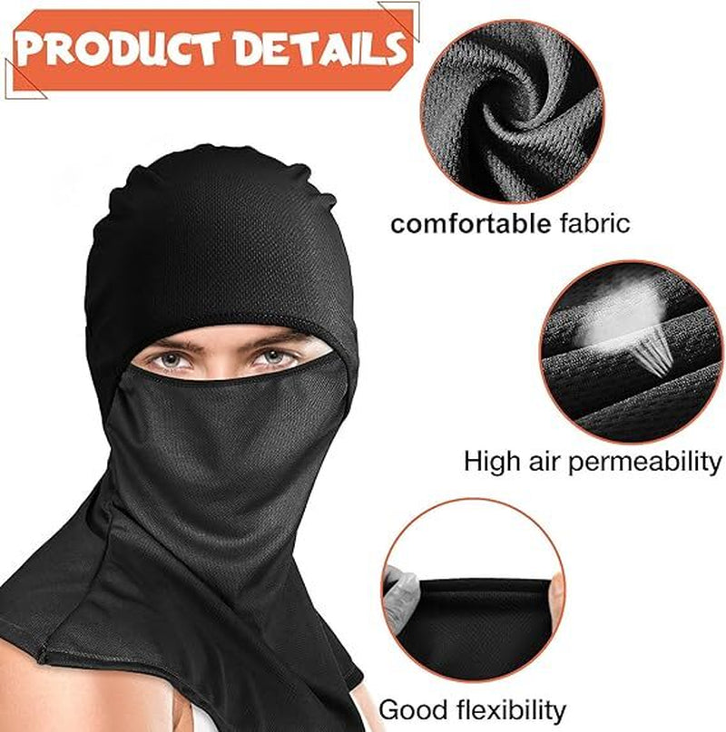 UV Protection Balaclava Face Mask Cycling Sun Hood Tactical Masks for Men Women