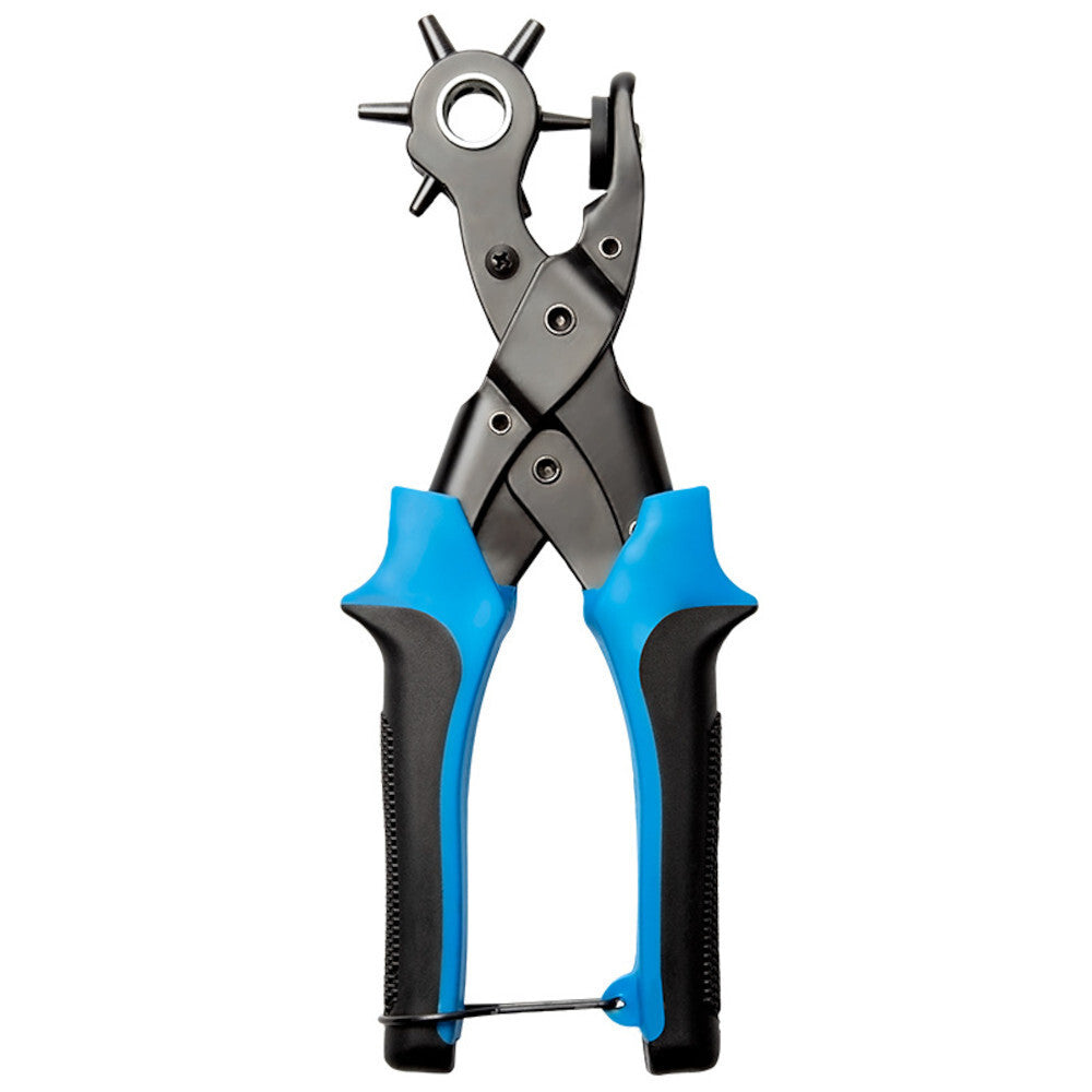 Heavy Duty Leather Hole Punch Tool Multi Size Plier for Belt Collar Strap Fabric