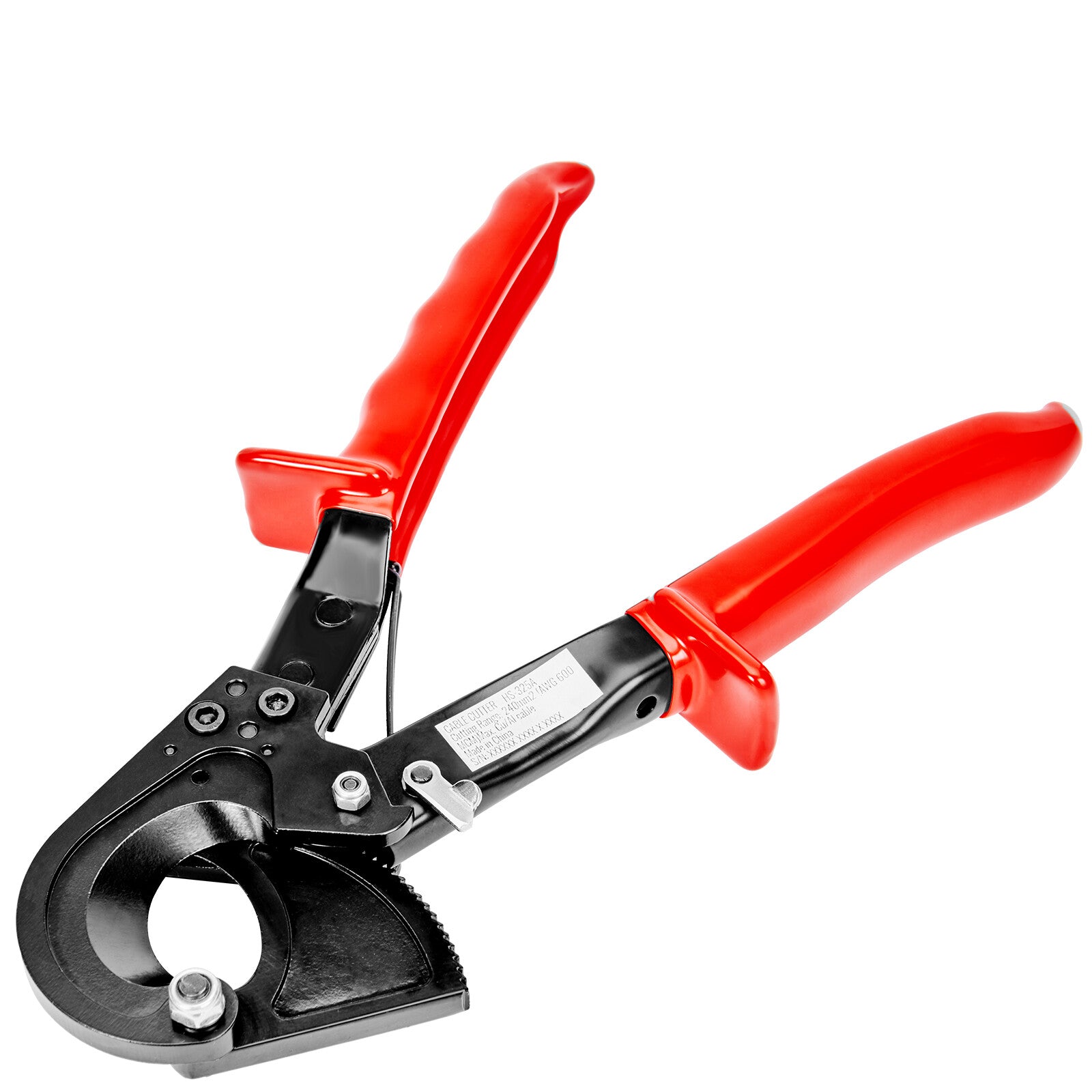 Ratcheting Cable Cutter 10" Ratchet Wire and Cable Cutter Cut to 240Mm²