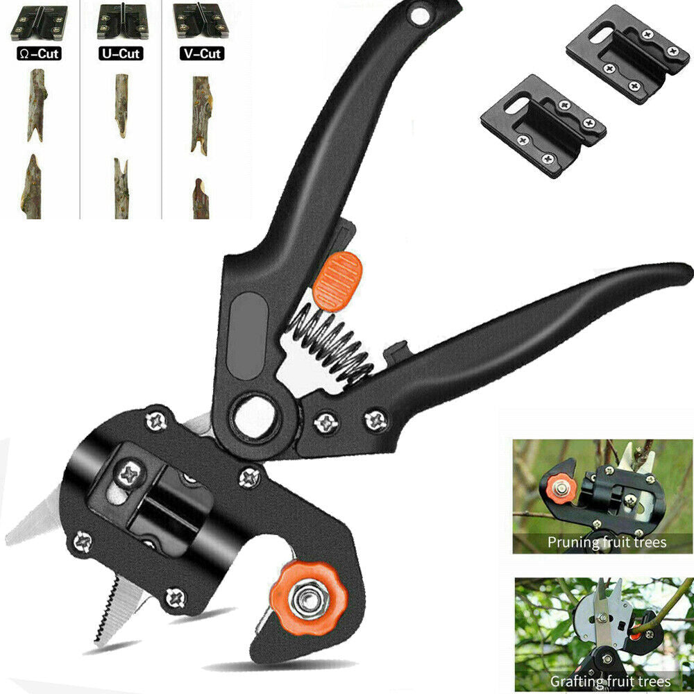 Garden Tree Grafting Knife Pruning Pruner Shears Snip Scissors Cutting Tool Kit