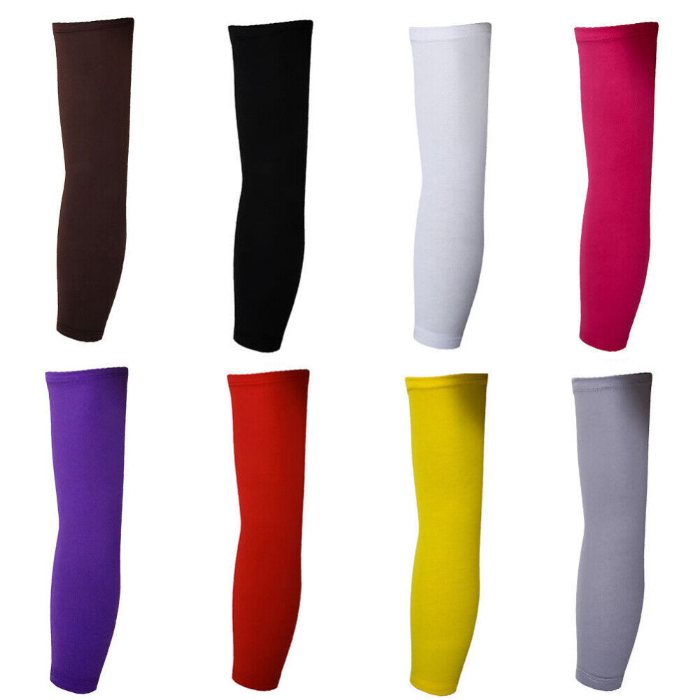 1PR Arm Sleeves UV Sun Protection Arm Cover Cuff for Men Women Outdoor Sport