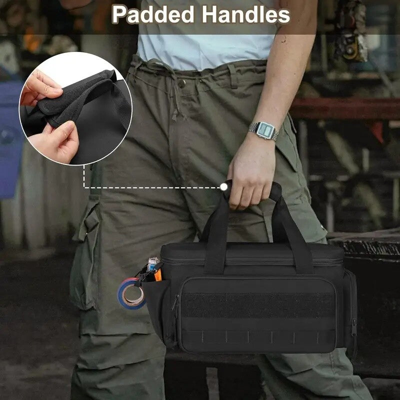 14"Durable Heavy Duty Durable Portable Tool Storage Bag Organizer,Larg