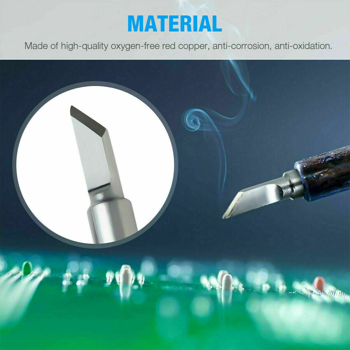 10Pcs Solder Screwdriver Iron Tip 900M-T for Hakko Soldering Station Tool Set