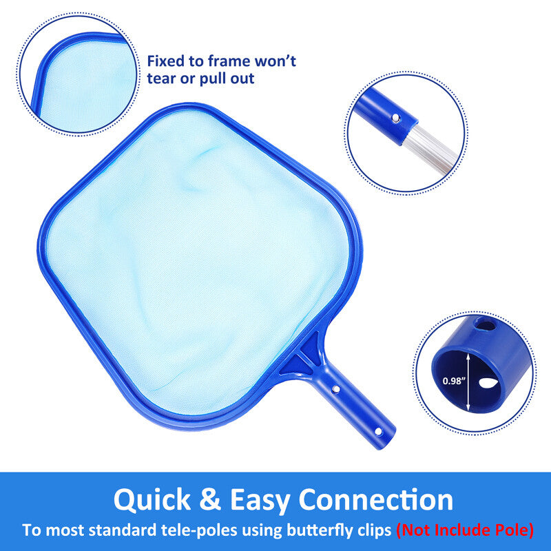 All-in-One Pool Vacuum Head Cleaner – Spa Cleaning Kit & Accessories