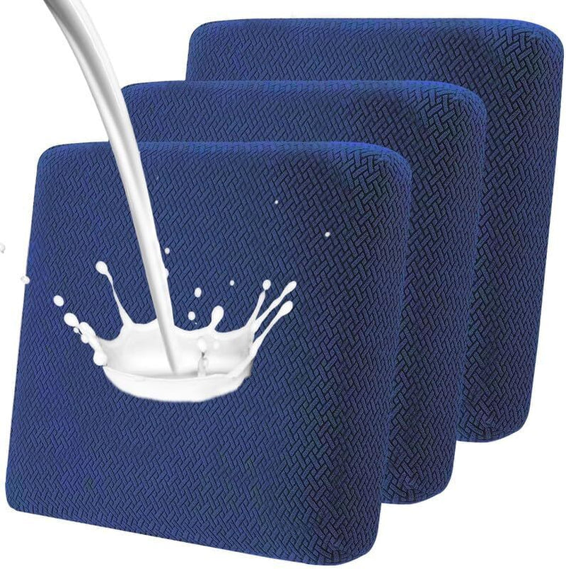 2pcs 100% Waterproof Patio Stretch Sofa Cushion Covers Outdoor Chair Cushion Covers