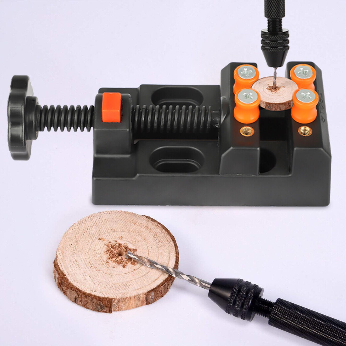60PCS Mini Hand Drill & Micro Bit Set – Precision Pin Vise for DIY & Crafting